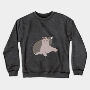 Chonky cat relaxing Crewneck Sweatshirt